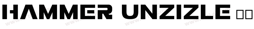 Hammer unzizle字体转换